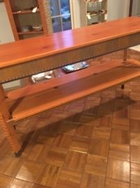 Sofa table by David Marsh.