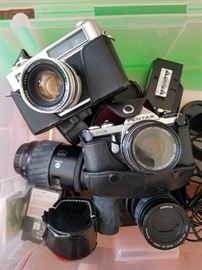 Vintage cameras