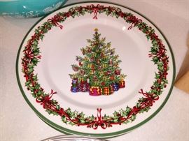 Christopher Radko Christmas plates
