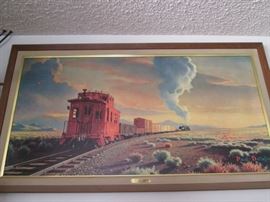 "The Red Caboose" by P. Detlefsen