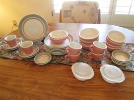 Vintage Restaurant Ware Shenango Dish Set, New Castle, PA 