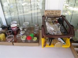 Jars and more Cutlery