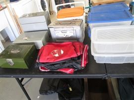 Plastic & Metal Storage Boxes