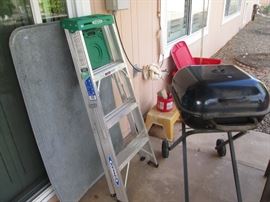 Small Ladder & Drip Pan