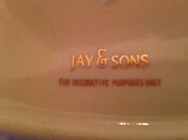 Reticulated platter by Jay & Sons