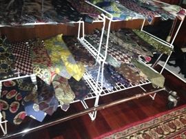  . . . and more ties (Many are brand new.)