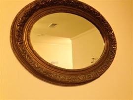 Oval mirror