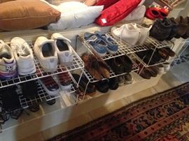 Some of the many shoes