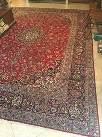 11 by 13 rug with pad, $400