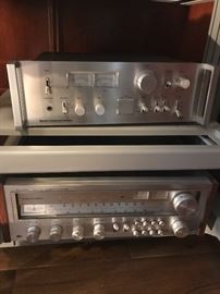  Modular component system 3845 stereo integrated amplifier 
 Realistic AM/FM stereo receiver STA-2000