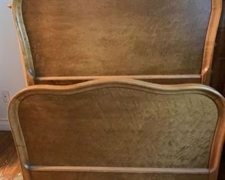 Birds eye maple standard doubke size bed
