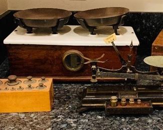 Antique scales and weights