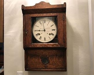 Simplex Time Recorder Co., Gardner Mass.,  employee time clock