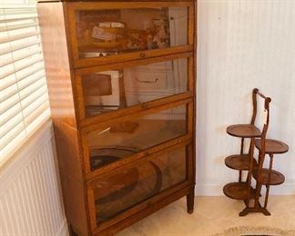 Lundstrom 4-stack barrister lawyer bookcase