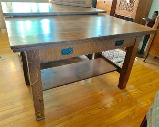 Limbert Mission oak library table