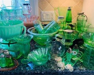 . . . MORE green glass