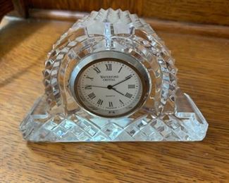 Small Waterford mantle clock