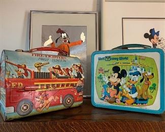 Vintage lunch pails