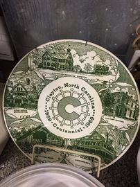 1969 Clayton, N.C. Centennial Plate