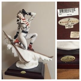 Giuseppe Armani Florence Figurine - Skier