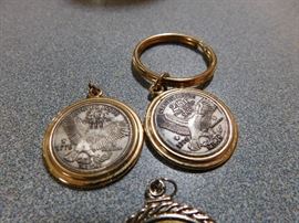 Silver Decorated Jewelry