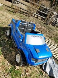 battery powered kid's truck, works