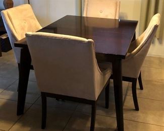 Ashley Dining Room Set: Includes Extra Leaf and 6 Chairs 