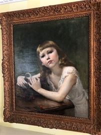 Frederick Arthur Bridgman 1889 French Original Painting Large