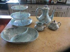 SASHA BRASTOFF POTTERY CALIFORNIA "SURF BALLET"