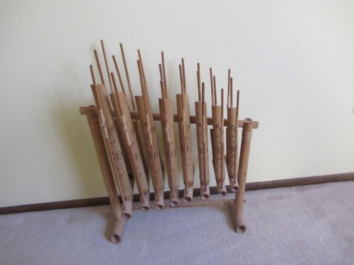 ANGKLUNG BALANESE BAMBOO MUSICAL INSTRUMENT