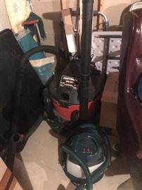 Shop and regular vacuums!