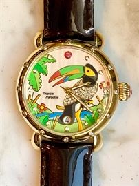 Limited Edition “Tropical Paradise” Michele watch (sold out EVERYWHERE)