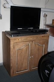 Cabinet and Flat Screen