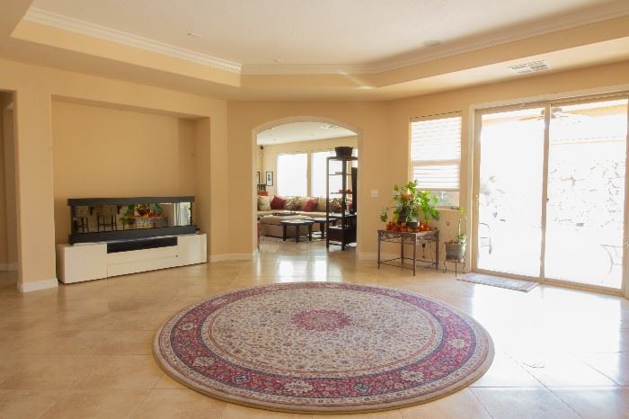 area rugs and water wall - can be sold separately