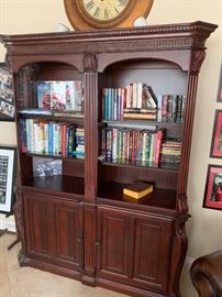 double bookcase