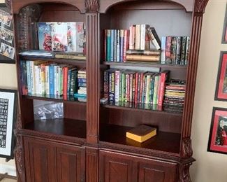 double bookcase
