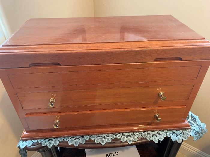 humidor hand made in great working condition - original price $550 - sales price 300