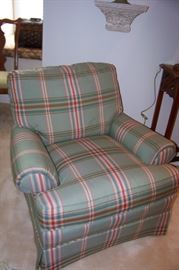 One of a pair of chairs