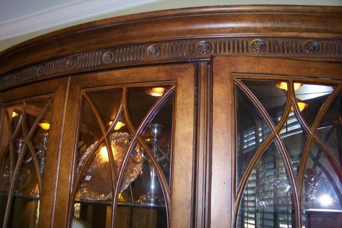 Top of china cabinet