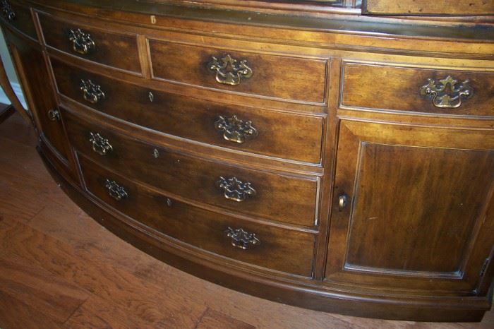 Base of china cabinet