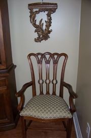 One of 8 dining room chairs