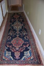 Beautiful antique oriental rug runner