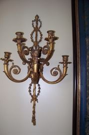 Pair of wonderful candle sconces