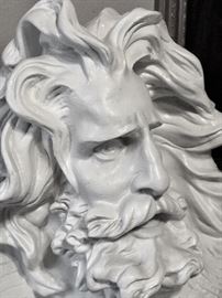 large Zeus sculpture