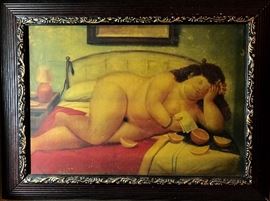 Fernando Botero The letter