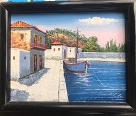 original oil on canvas