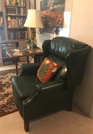 Leather recliner baddington