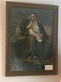 Large antique Napoleon print