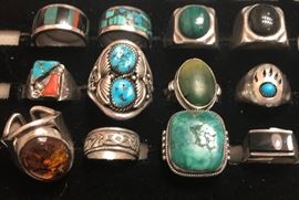 sterling rings all sizes