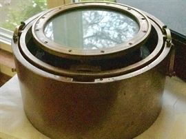 large US Navy 1943 Lionel Corp Brass Ship's Compass